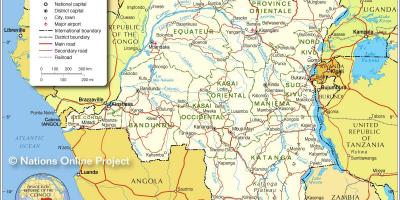 Mapa kongoko errepublika demokratikoan